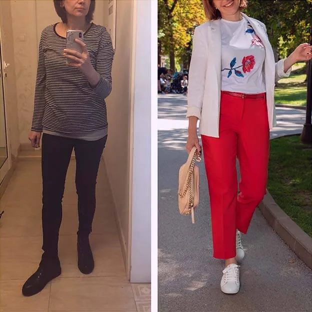 Before and after transformation 2
